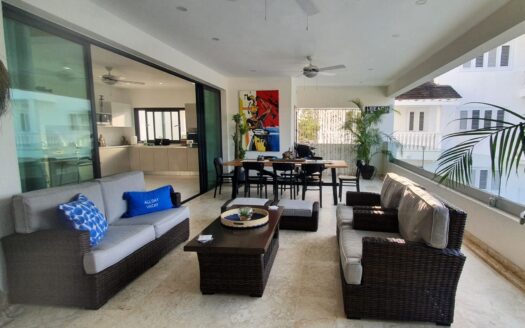 Condominio de playa en segunda línea de 3 habitaciones