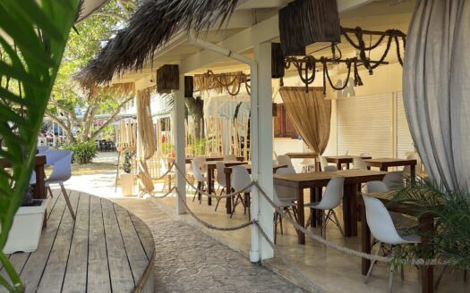 Beachfront commercial plaza in the very center of Las Terrenas