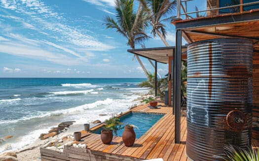 Espaciosa villa dominicana con vistas al mar y lujosa zona de estar al aire libre
