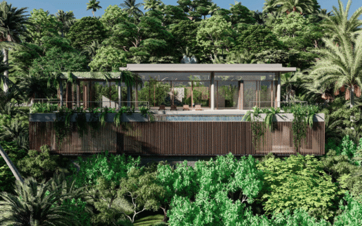 Villa de 4 Habitaciones con Vista al Mar en Preventa
