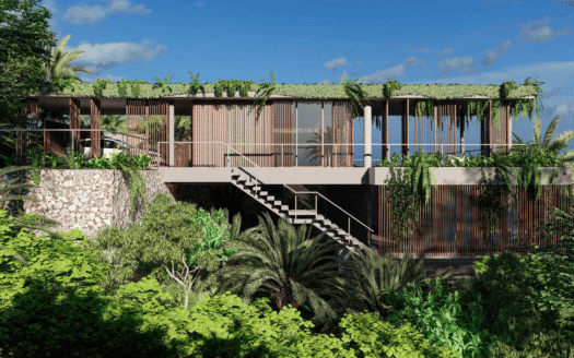 Villa de 4 Habitaciones con Vista al Mar en Preventa