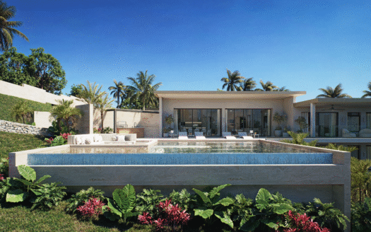 High-quality 5-BR villa with an impressive ocean view