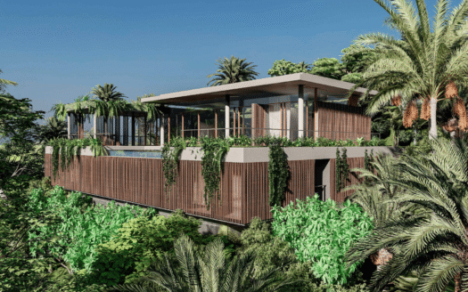 Villa de 4 Habitaciones con Vista al Mar en Preventa